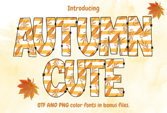 Autumn Cute: Elevating Seasonal Design with Charm