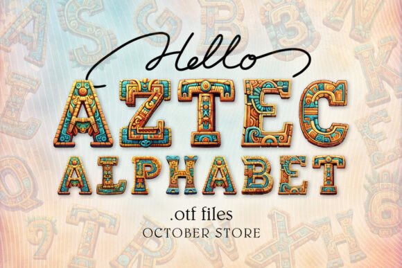 Aztec Alphabet: Unlocking Vibrant Visual Design