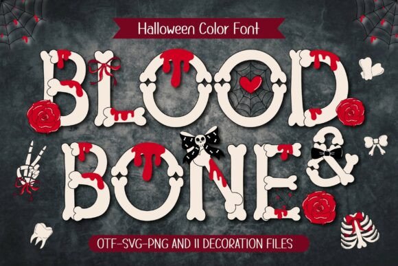 Blood & Bone: A Playful Twist on Halloween Design