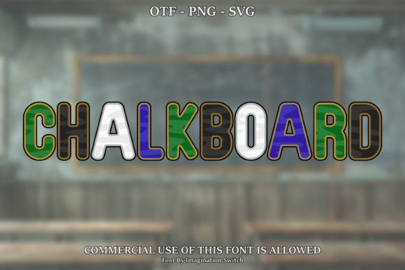 Chalkboard: The Vibrant Font for Creative Design