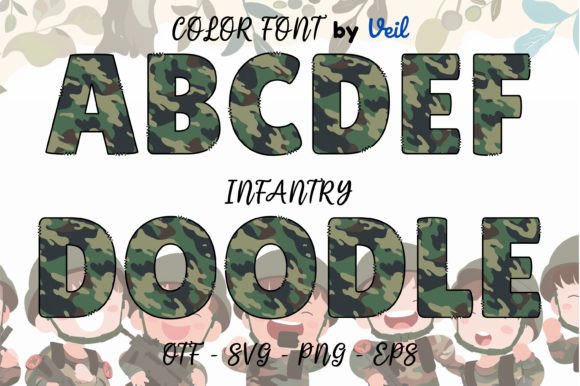 Infantry: A Playful Font for Creative Design Projects