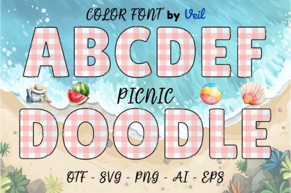 Picnic: A Playful Color Font for Creative Design
