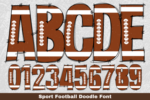 Sport Football Doodle: Injecting Playful Energy into Modern Design