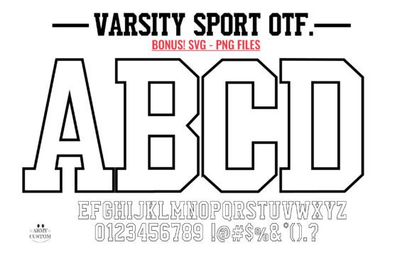 Varsity Sport Army: The Typography of Triumph